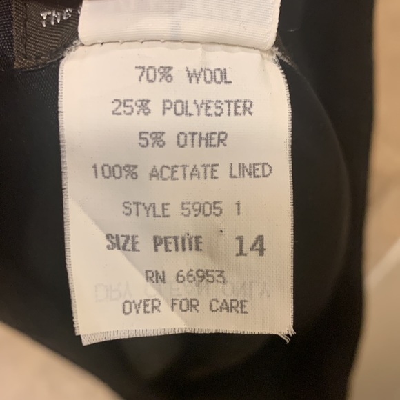 Haberdashery Black Wool Blazer ❤️New Listing❤️ - Picture 7 of 7